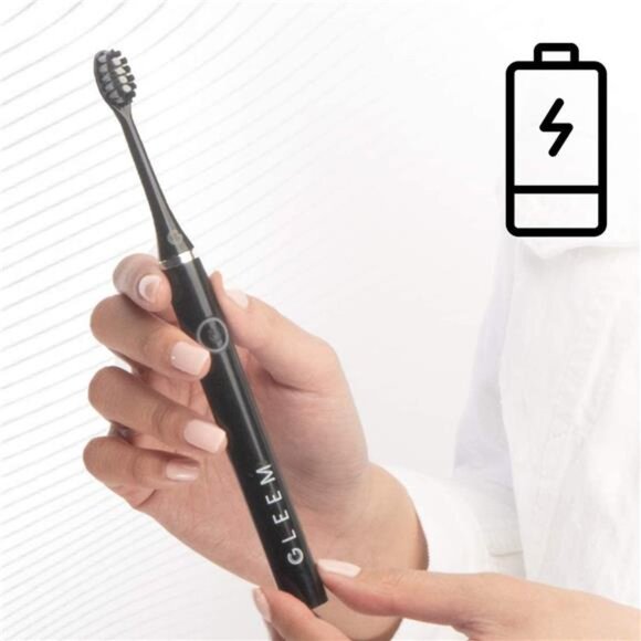 Gleem Battery Powered Electric Toothbrush, Black - Picture 7 of 8